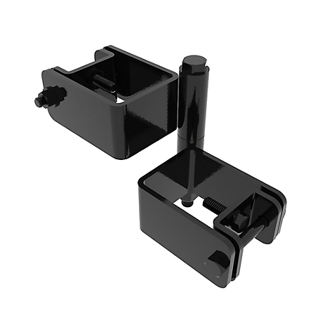 Fortress Building Products Versai 2 in. x 2 in. Steel Fence Gate Hinge for Drive Gate Pair