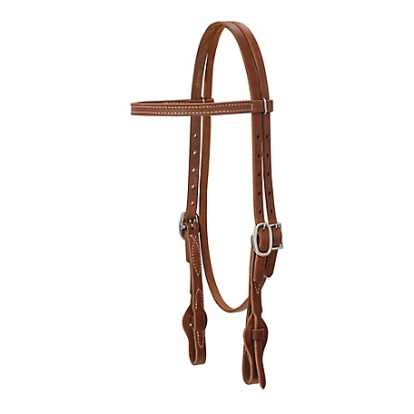 Weaver Leather Protack Quick-Change Headstall, Browband