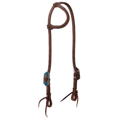 Weaver Equine Protack Headstall with Designer Hardware, Sliding Ear