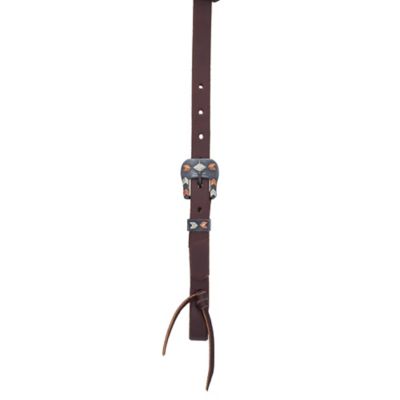 Image showing  Working Tack Chevron Designer Hardware Straight Browband Headstall