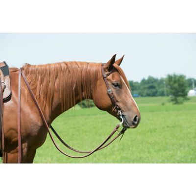Image showing  Working Tack Chevron Designer Hardware Sliding Ear Headstall