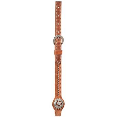 Image showing  Texas Star Leather Browband Headstall, Hermann Oak Harness Leather