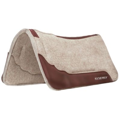 Synergy Contoured Wool Blend Felt Performance Saddle Pad, 36003-6062-29