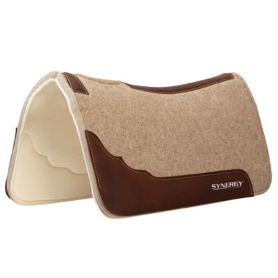 Synergy Contoured F10 Virgin Merino Wool Felt Performance Saddle Pad, 36005-5064-29