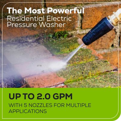 Image showing 5 th Greenworks 3,000 PSI 2.0 GPM Electric Cold Water Pressure Washer