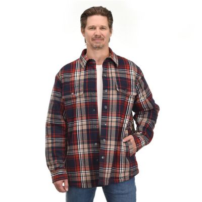 Ridgecut Men's Long Sleeve Plaid Jacket