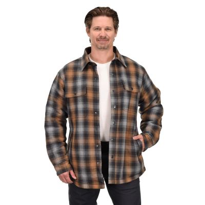Ridgecut Men's Long Sleeve Plaid Jacket