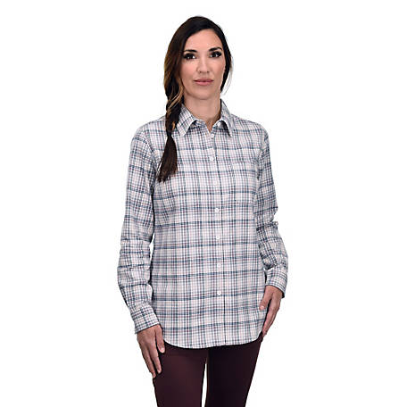 Ridgecut Women's Long Sleeve Flex Flannel Shirt