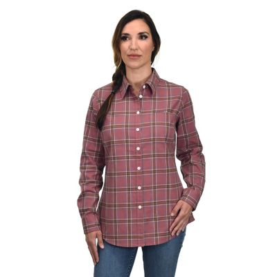 Ridgecut Women's Long Sleeve Flex Flannel Shirt Flannel shirt