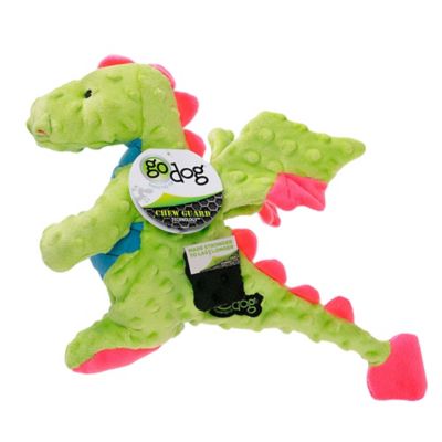 Image showing  Dragons Squeaky Plush Dog Toy with Chew Guard Technology