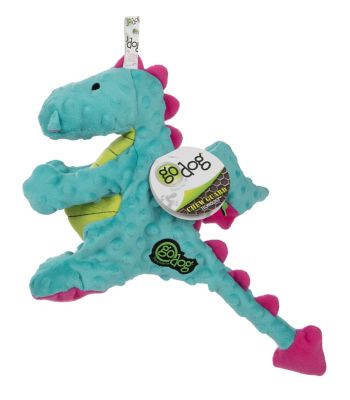 Image showing  Dragons Squeaky Plush Dog Toy with Chew Guard Technology