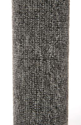 Image showing  Simply Scratch Interactive Carpet Cat Scratch Post with Feather Cat Toy