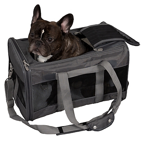 Sherpa Original Deluxe Travel Pet Carrier with Airline Approved, Charcoal