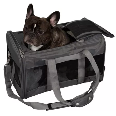 Sherpa Original Deluxe Airline Approved Pet Carrier Charcoal Soft Sided Crates