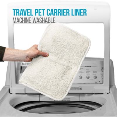 Image showing 6 th Sherpa Airline-Approved Original Deluxe Polyester Travel Pet Carrier, Charcoal