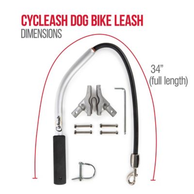 Image showing  Cycleash TPR Universal Bicycle Dog Leash