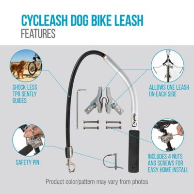 Image showing  Cycleash TPR Universal Bicycle Dog Leash