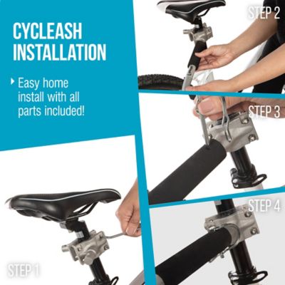 Image showing 7 th Sherpa Cycleash TPR Universal Bicycle Dog Leash