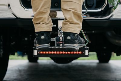 Image showing  2 in. Receiver Step and Brake-Light Accessory