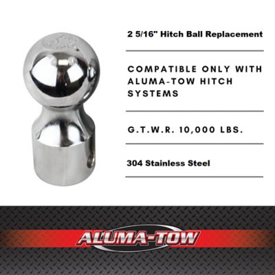 Image showing  2-5/16 in. Replacement Stainless Steel Hitch Ball, 12,000 lb. Capacity