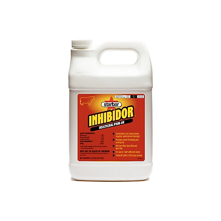 Starbar Inhibidor Insecticidal Pour-On, 8/64 oz.