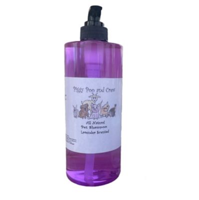 Piggy Poo and Crew All-Natural Pet Shampoo, Lavender Scent, 26 oz.