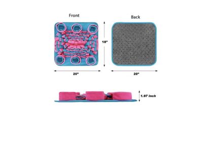 Image showing  Snuffle Mats for Dogs, 4-Pack
