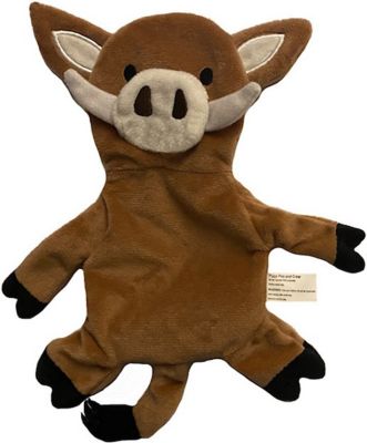 Image showing  Farm Animals Paper Crinkle Squeaker Dog Toys, 4-Pack