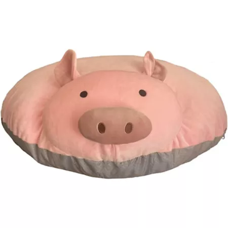 Piggy Poo and Crew Pig Pillow Dog Bed Bolster Dog Beds