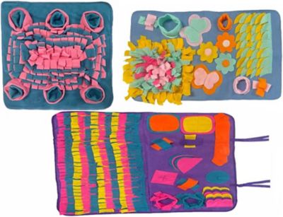 Piggy Poo and Crew Assorted Snuffle Mats for Dogs, 3 ct.