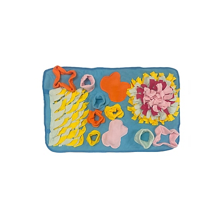 Piggy Poo and Crew Snuffle Mat for Dogs, Blue