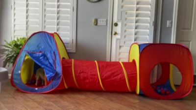 Image showing  Play Tunnel and Pop Up Ball Pit Tents