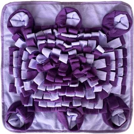 Piggy Poo and Crew Snuffle Mat for Dogs Purple Lick & Snuffle Mats