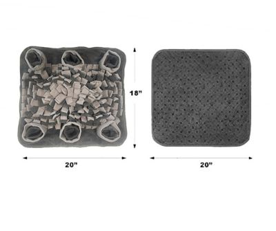 Image showing  Snuffle Mat for Dogs, Gray