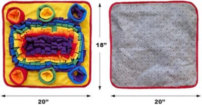 Image showing  Rainbow Snuffle Mat for Dogs
