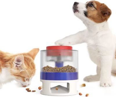 Piggy Poo and Crew Pet Food or Treat Popper Game