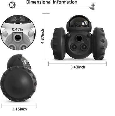 Image showing  Robot Treat-Dispensing Push Dog Toy