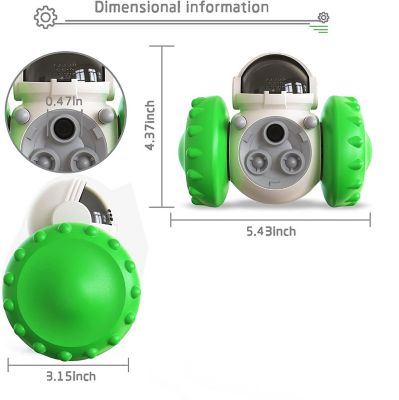 Image showing  Robot Treat-Dispensing Push Dog Toy