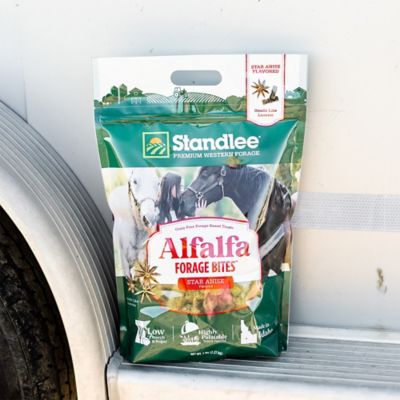 Image showing 5 th Standlee Alfalfa Forage Bites Star Anise Flavor Horse Treat, 5 lb.