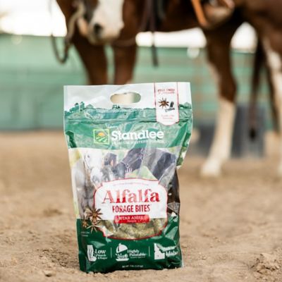 Image showing 7 th Standlee Alfalfa Forage Bites Star Anise Flavor Horse Treat, 5 lb.