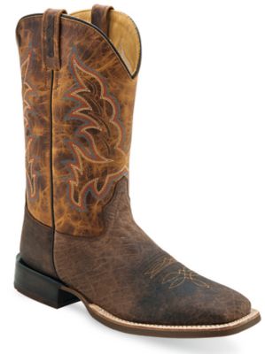 Old West Men's Broad Square Toe Boots, BSM1900