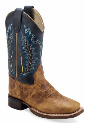 Old West Unisex Kids' Broad Square Toe Boots, BSY1966
