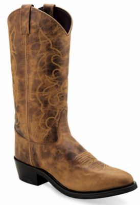 Image showing  Men's Cowboy Work Boots, Tan