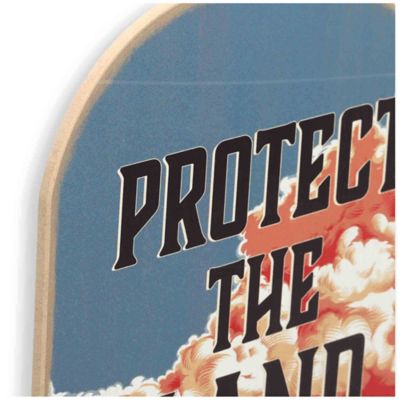 Image showing  Yellowstone Protect the Land Scenic Wood Wall Decor, 9.8 in. x 14.7 in.