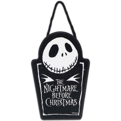 Open Road Brands The Nightmare Before Christmas Jack Skellington Hanging Wood Wall Decor