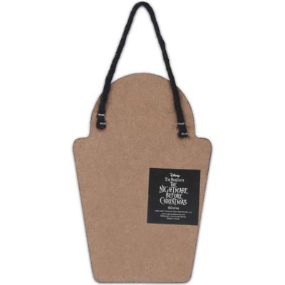 Image showing  The Nightmare Before Christmas Jack Skellington Hanging Wood Wall Decor, 4 in. x 6 in.