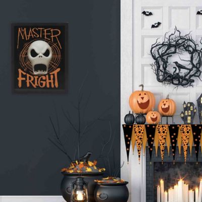 Image showing  The Nightmare Before Christmas Master of Fright Framed Printed Glass Wall Decor