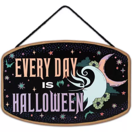 Open Road Brands Nightmare Before Christmas Wooden Hanging Wall Decor Every Day is Halloween Wall Art