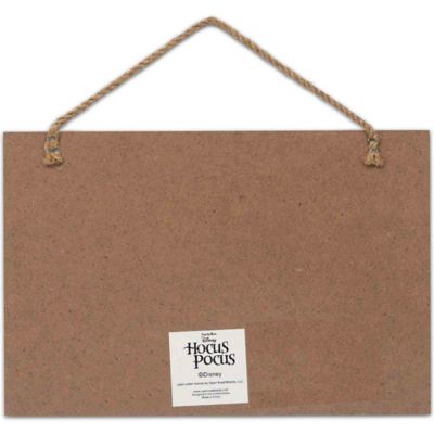 Image showing  Hocus Pocus I Don't Get Out Much Billy Butcherson Hanging Wood Wall Decor, 8.25 in. x 5.5 in.