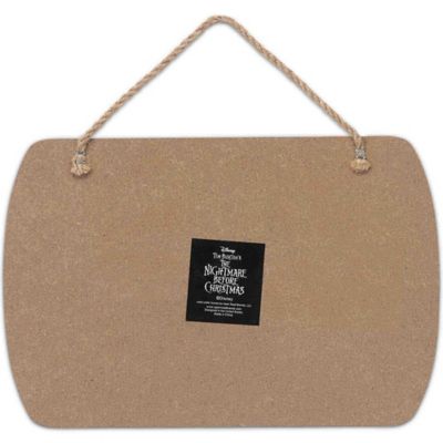 Image showing  The Nightmare Before Christmas Zero Worries Hanging Wood Wall Decor, 8.25 in. x 5.5 in.